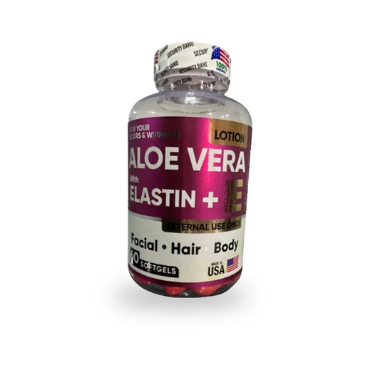 Aloe Vera Y Elastina Vitamina E X 60